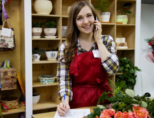 Employé commercial en magasin