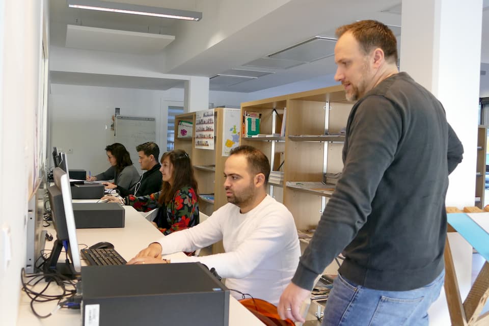 Salle de formation du PERF Tarnos