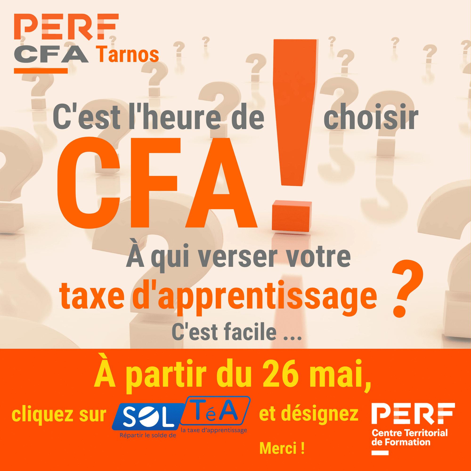 TAXE APPRENTISSAGE